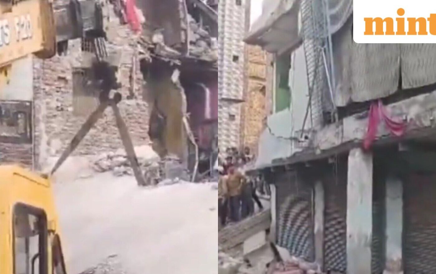 Four-storey housing building collapse in Delhi’s Seemapuri, several feared trapped