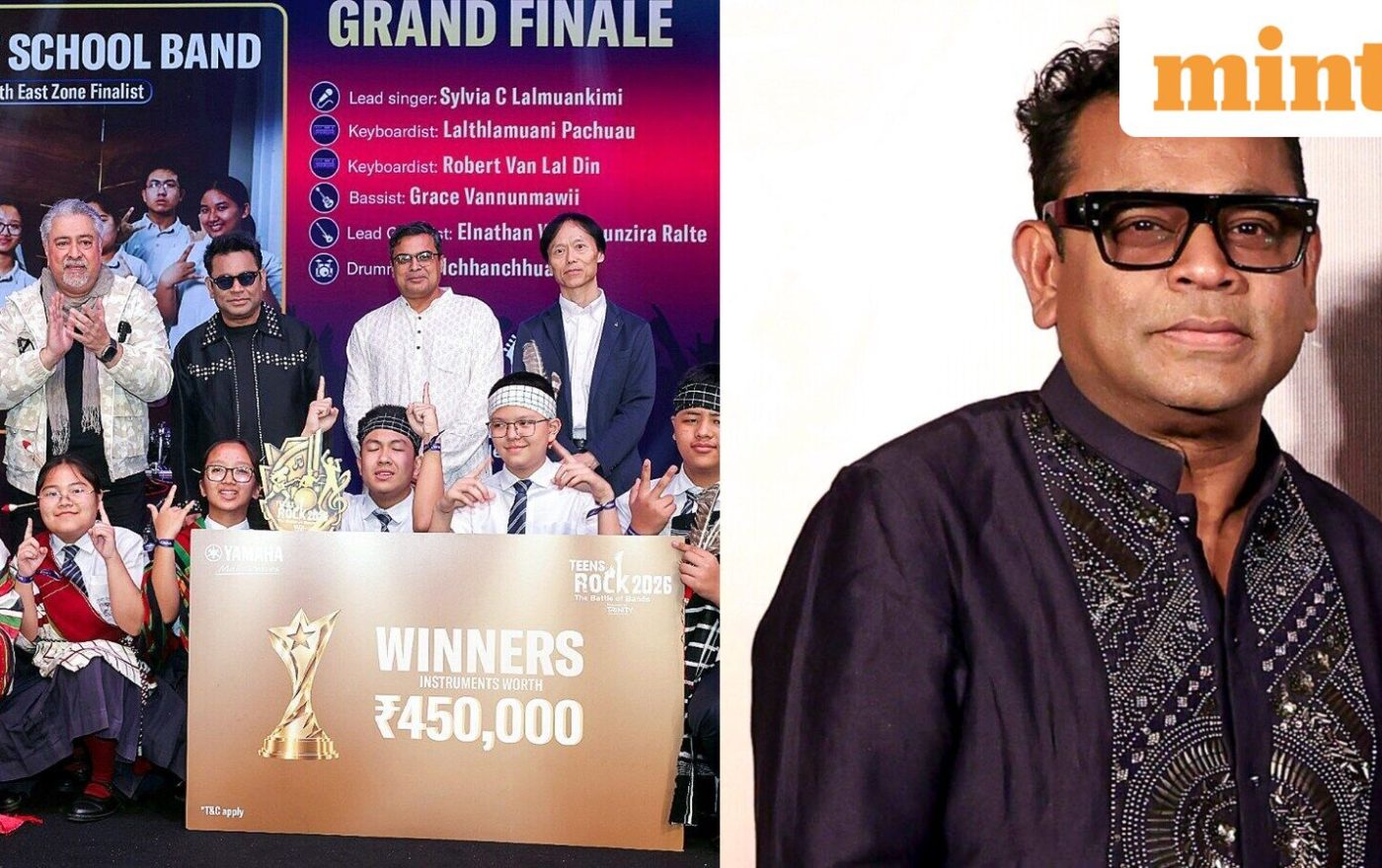 Meet Neuhof School Band from Mizoram: Winners of Yamaha Teens Rock 2026 – What maestro AR Rahman said about them