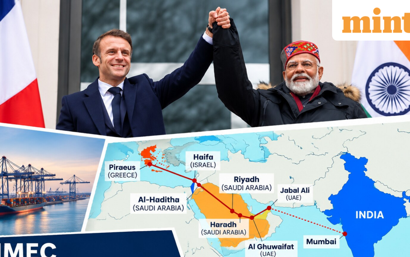 ‘Longer but safer’ routes may beat speed: France says IMEC ‘more necessary amid Gaza, Iran, Hormuz crises’