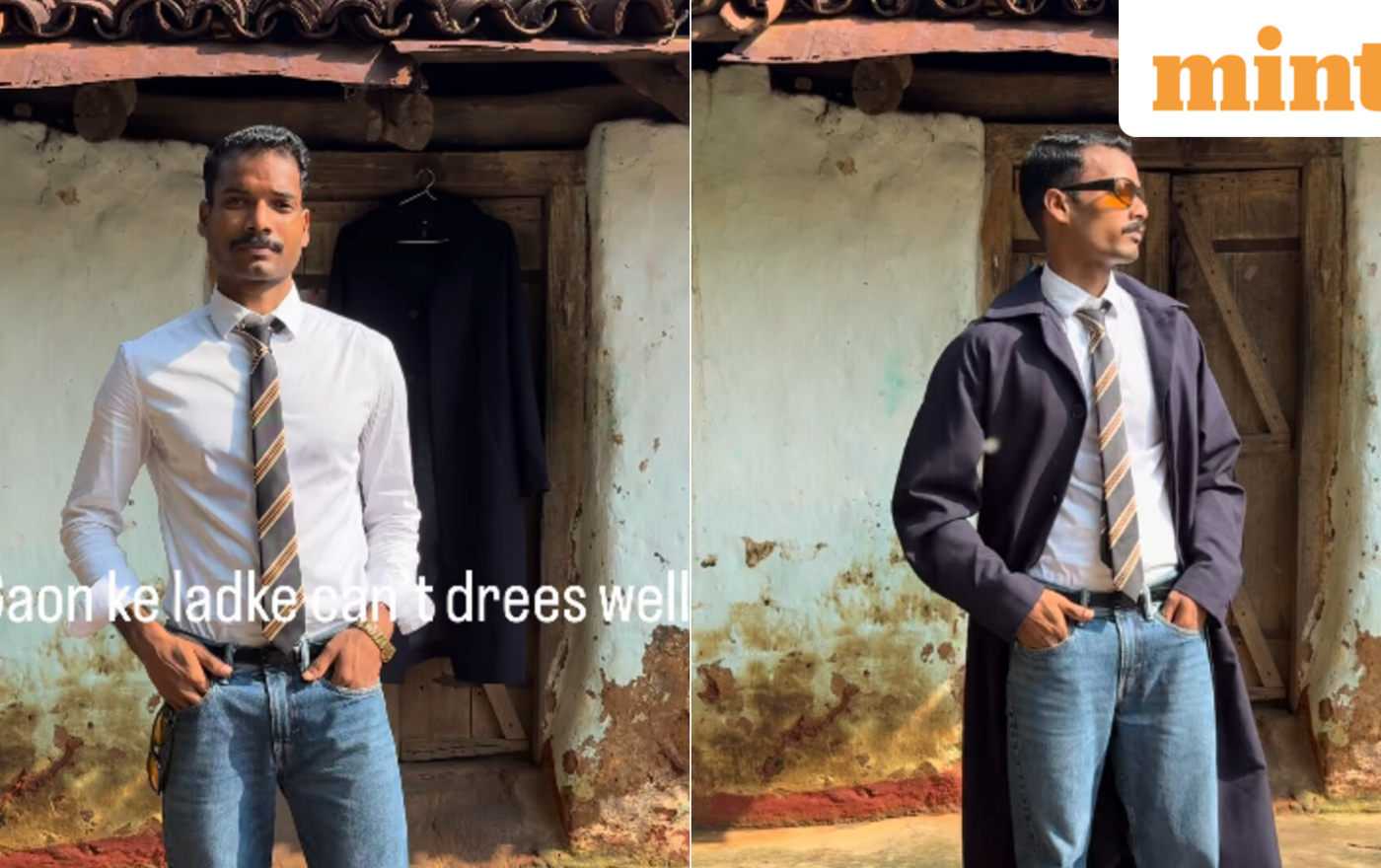Meet Nishant Kerketta: ‘Gaon ka ladka’ from Jharkhand goes viral for turning his village backdrop into a fashion stage