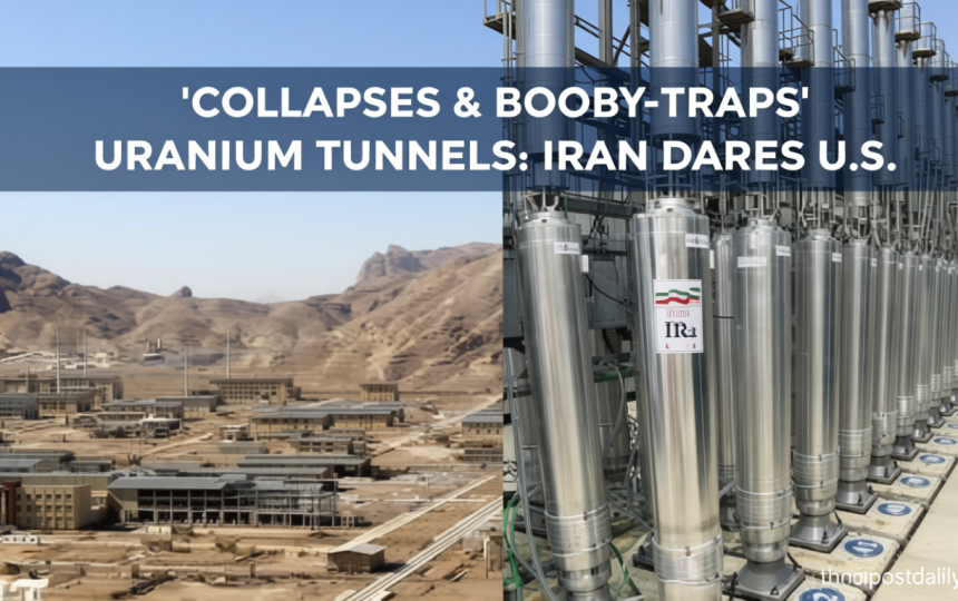 Iran plants mines, collapses tunnels to shield near weapons-grade uranium: Report