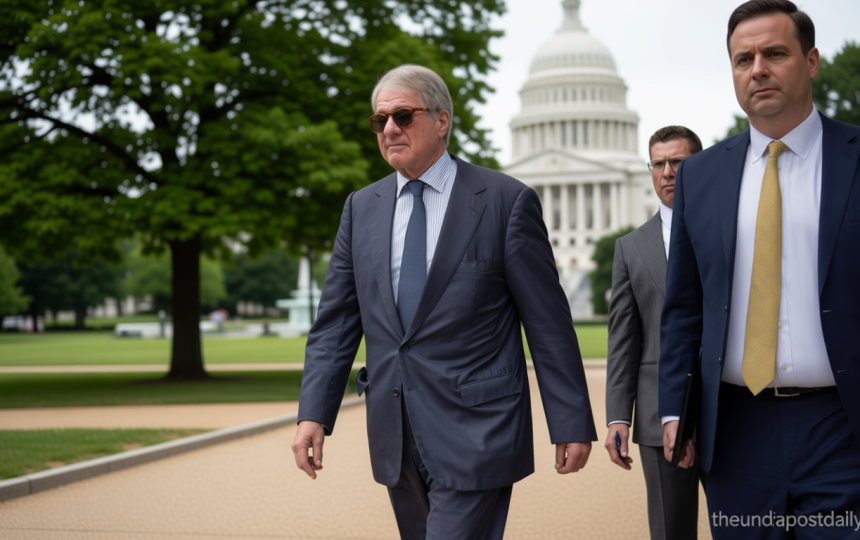 Who is billionaire Leon Black and why did he walk out of the closed-door hearing on Epstein files?