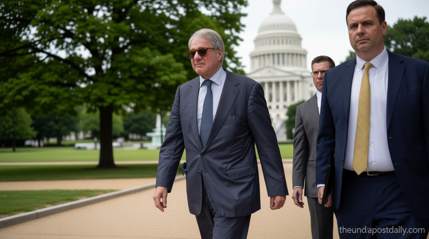 Who is billionaire Leon Black and why did he walk out of the closed-door hearing on Epstein files?