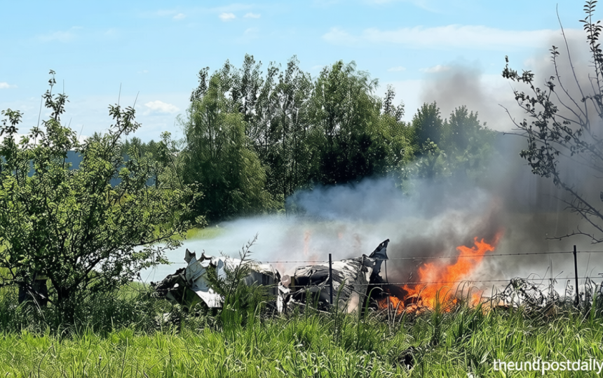 Pakistani Air Force trainer aircraft crashes in Khyber Pakhtunkhwa during routine sortie, both pilots killed