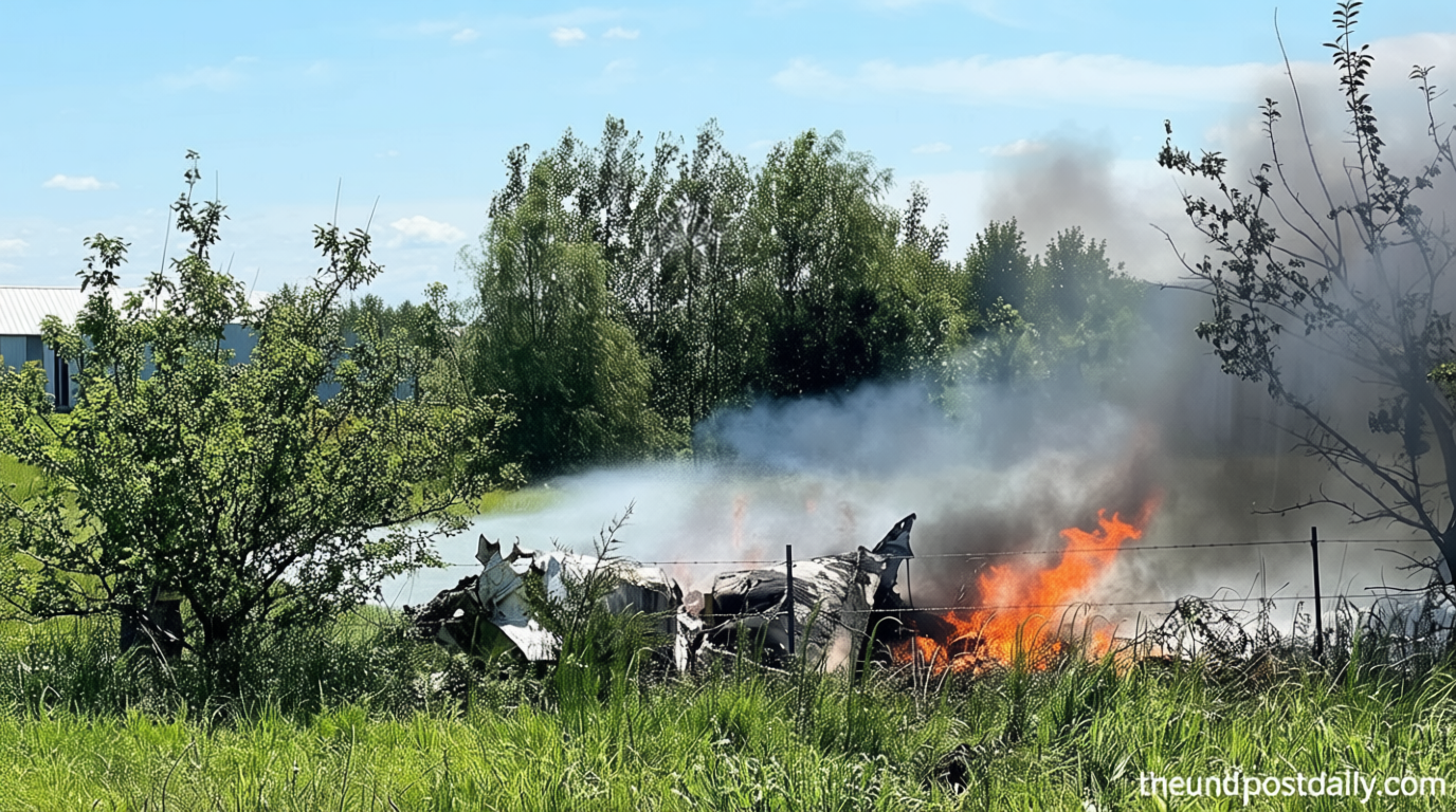 Pakistani Air Force trainer aircraft crashes in Khyber Pakhtunkhwa during routine sortie, both pilots killed