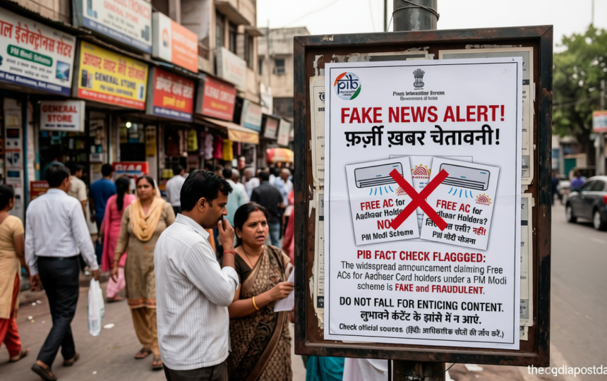 Free ACs for Aadhaar Card holders? PIB flags fake PM Modi announcement — ‘Do not fall for enticing content’