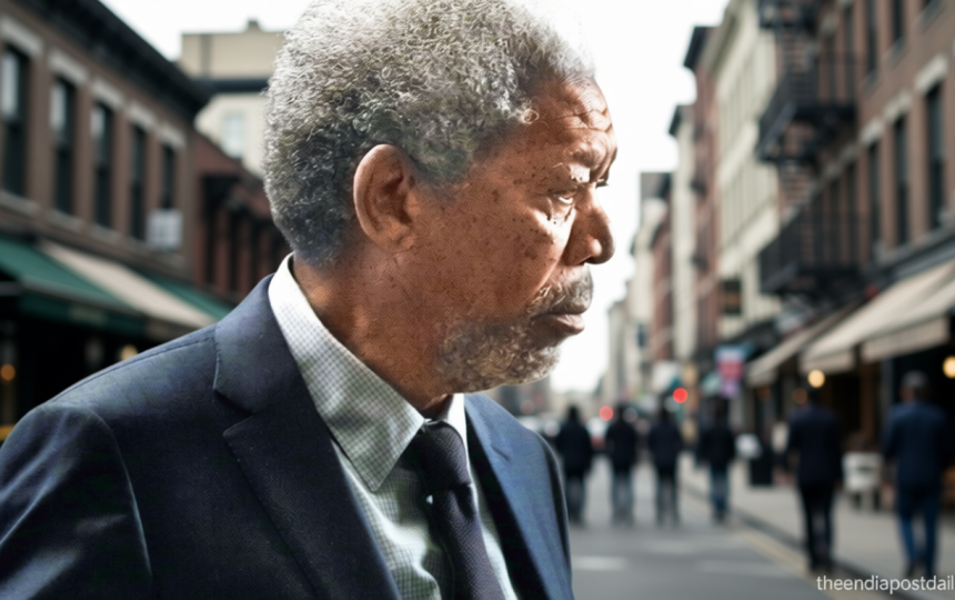 Quote of the day by Morgan Freeman: ‘If you live a life of make-believe, your life isn’t worth anything until you do…’