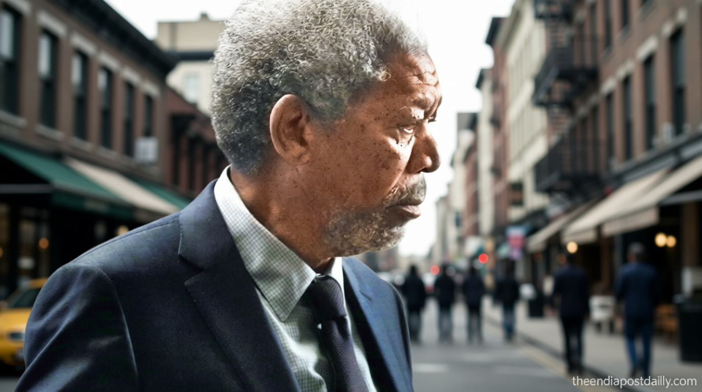 Quote of the day by Morgan Freeman: ‘If you live a life of make-believe, your life isn’t worth anything until you do…’