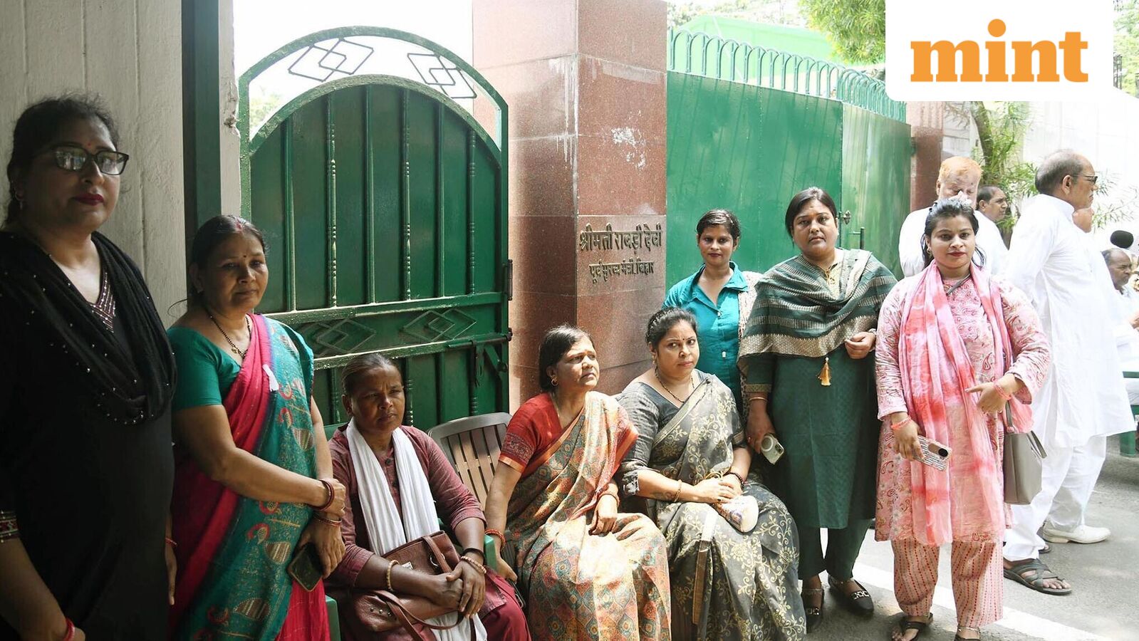Drama unfolds outside Rabri Devi’s official residence, RJD leaders stand guard; claim ex-CM ‘returned’ her security