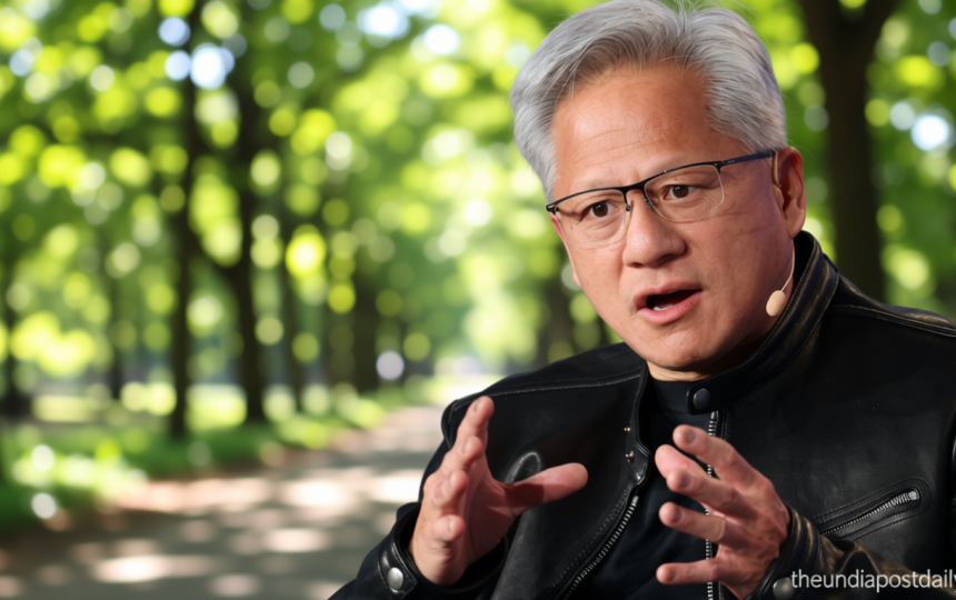 Quote of the day by Jensen Huang: ‘The answer isn’t to step back—it’s to guide the future wisely and build it…’