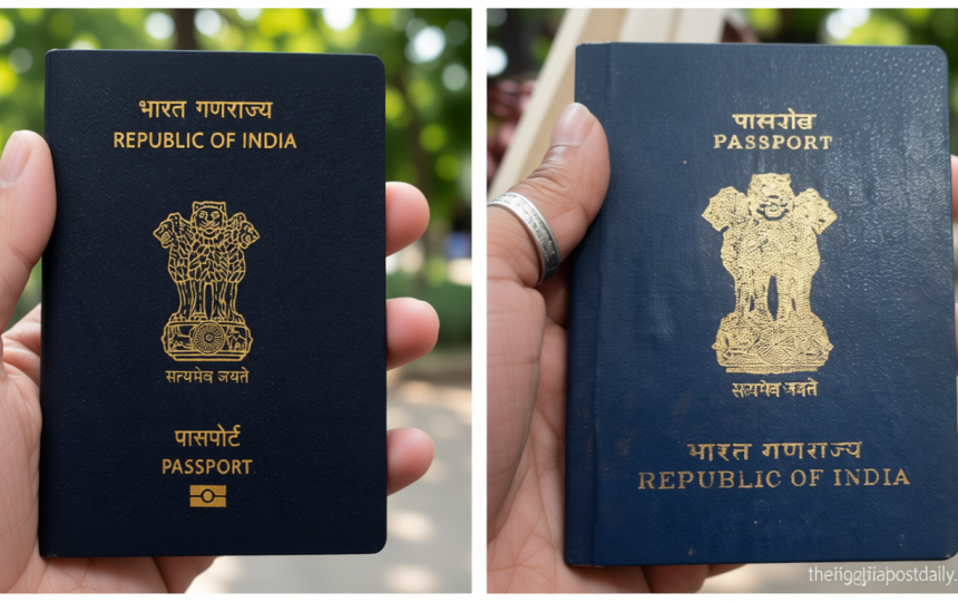 Woman spots strange gold symbol on new Indian passport, internet rushes to explain: ‘My old passport never had this’