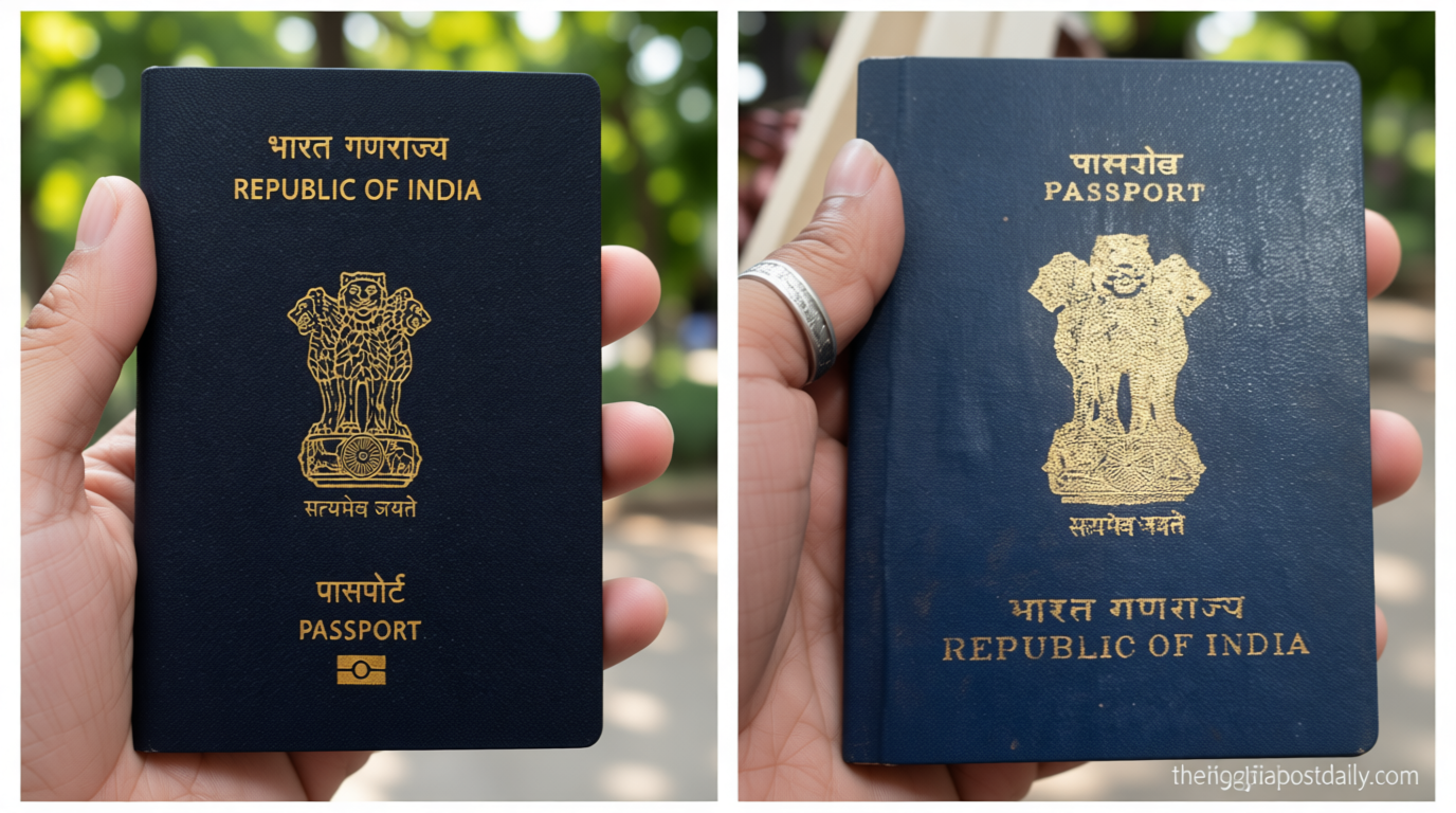 Woman spots strange gold symbol on new Indian passport, internet rushes to explain: ‘My old passport never had this’