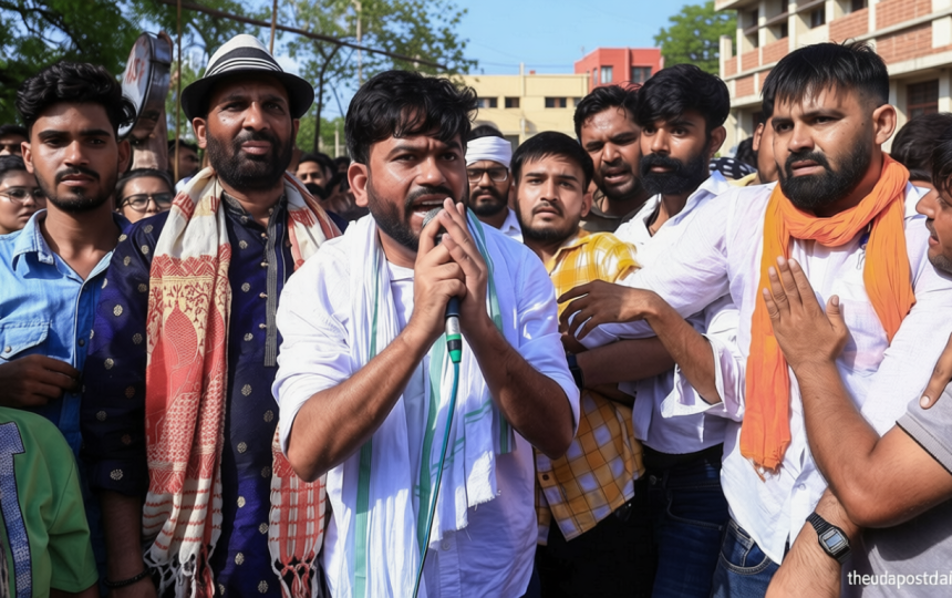 CJP’s Abhijeet Dipke appeals to NEET students, ‘Join us at Jantar Mantar after exam’ to demand Pradhan’s ouster on Day 2