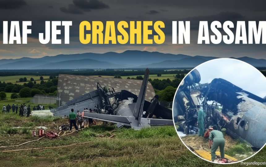 Indian Air Force AN-32 transport aircraft crashes at Jorhat Air Force Station in Assam, five personnel killed
