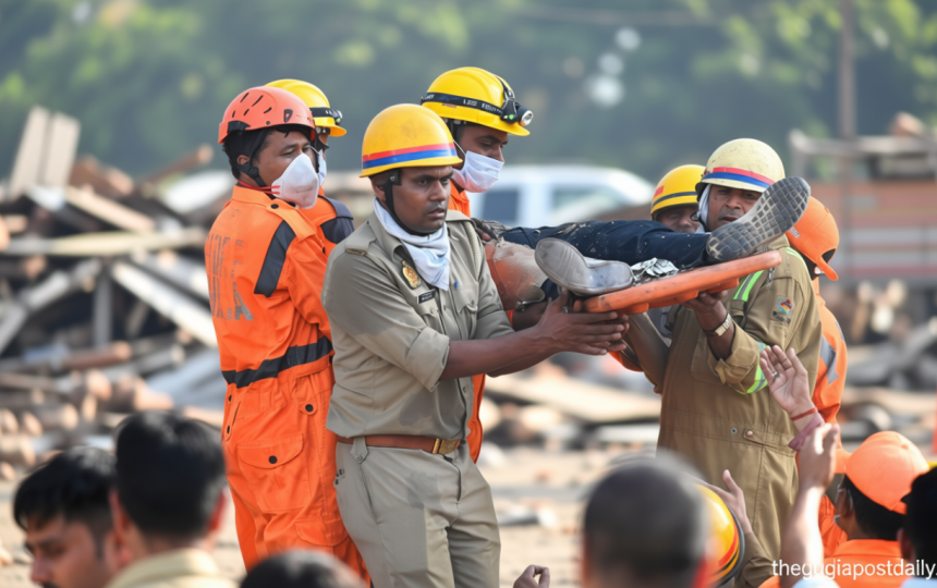Lucknow fire tragedy: Four building owners arrested, four officials suspended after animation centre blaze kills 15