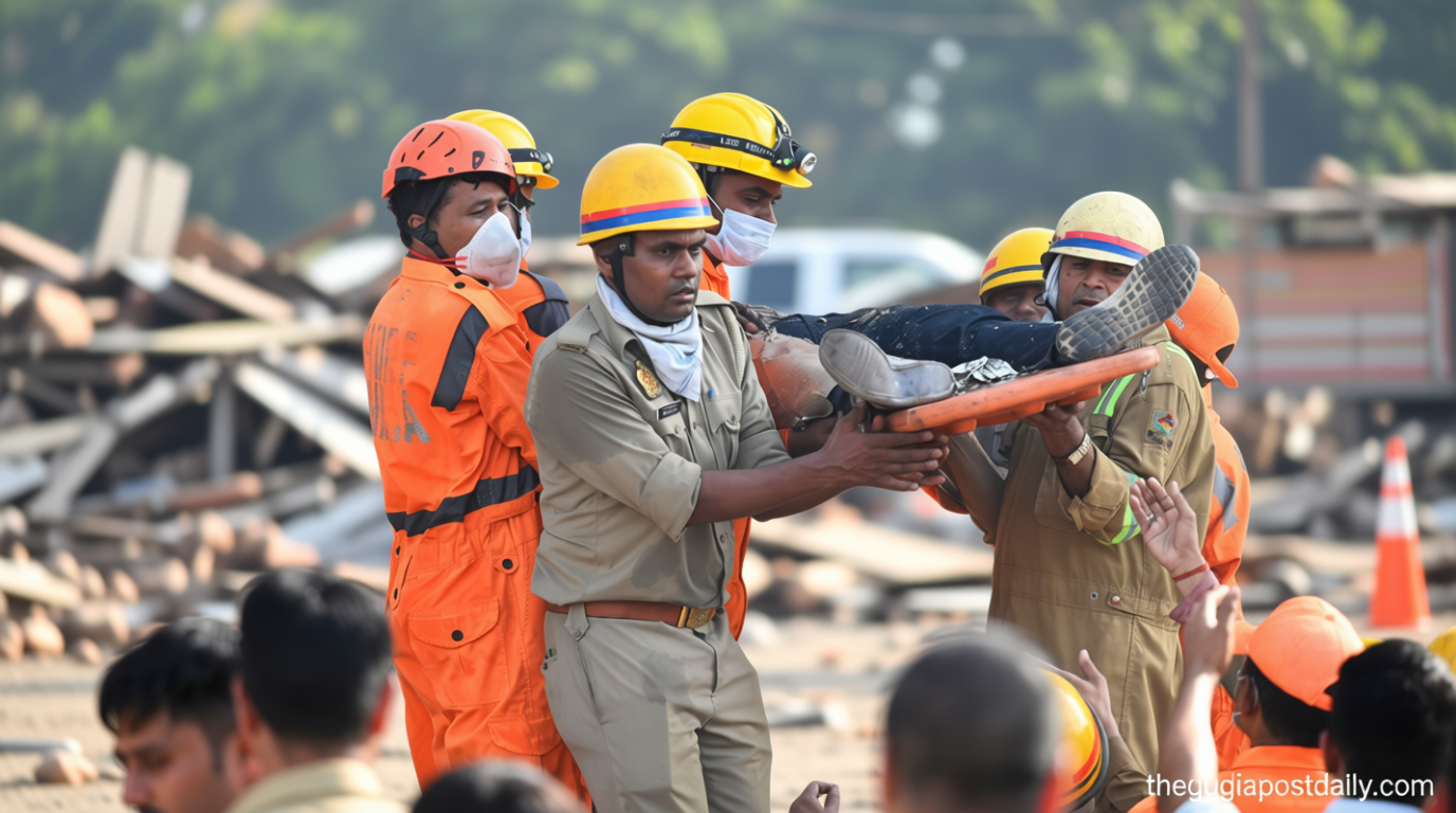 Lucknow fire tragedy: Four building owners arrested, four officials suspended after animation centre blaze kills 15