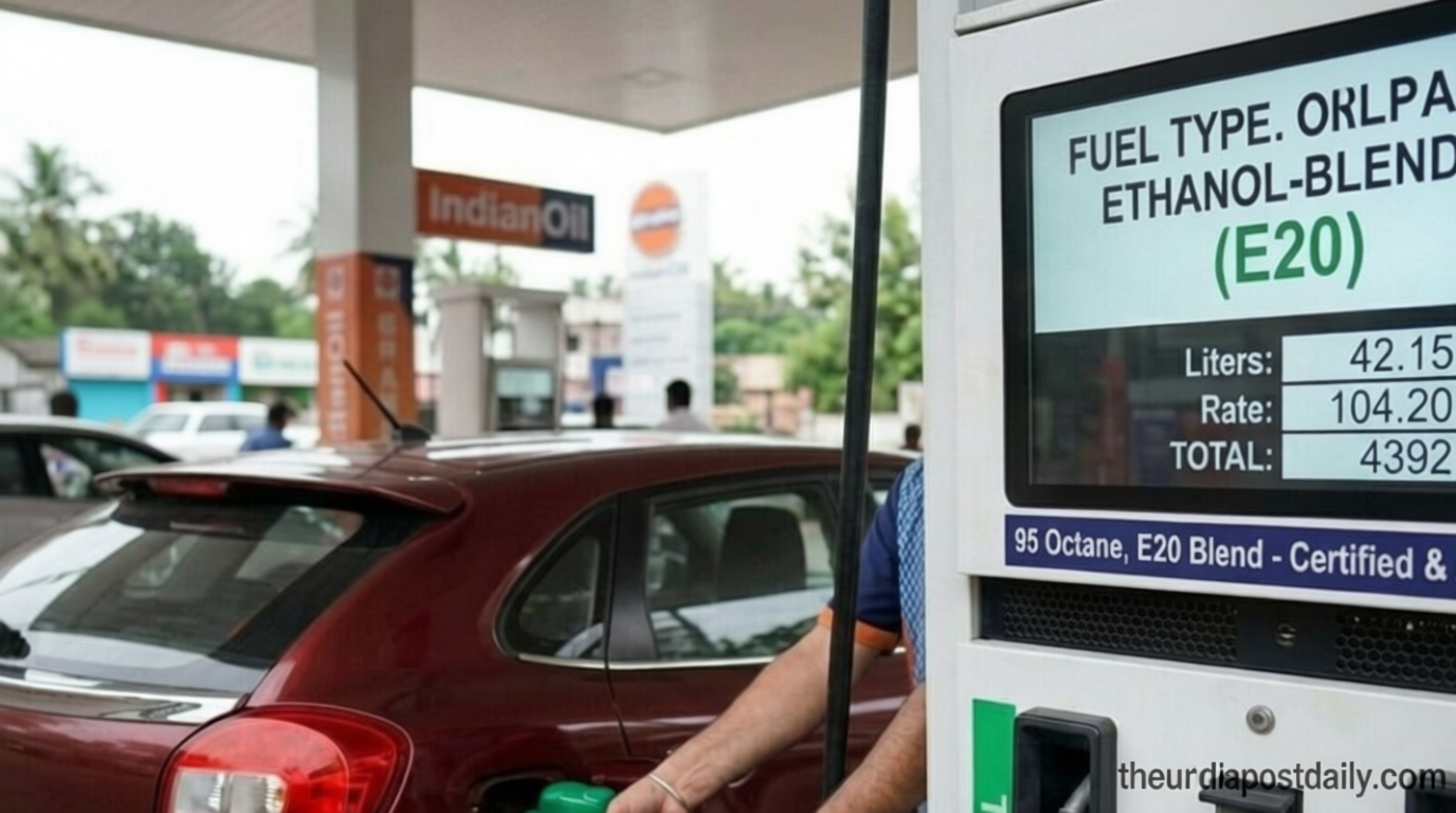 Ethanol blending is safe and globally accepted; use of E20 won’t invalidate vehicle insurance, says govt