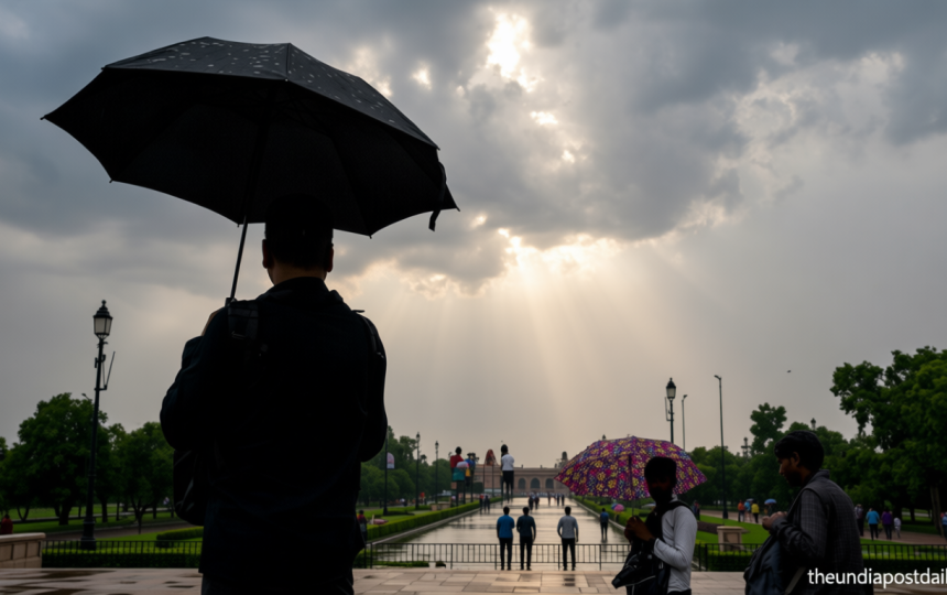 Delhi weather today: IMD issues red alert for thunderstorm, rainfall as dust storm hits national capital