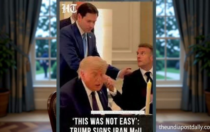 US-Iran peace deal: Trump signs MoU at Versailles, confirms White House; Pakistan says agreement takes effect