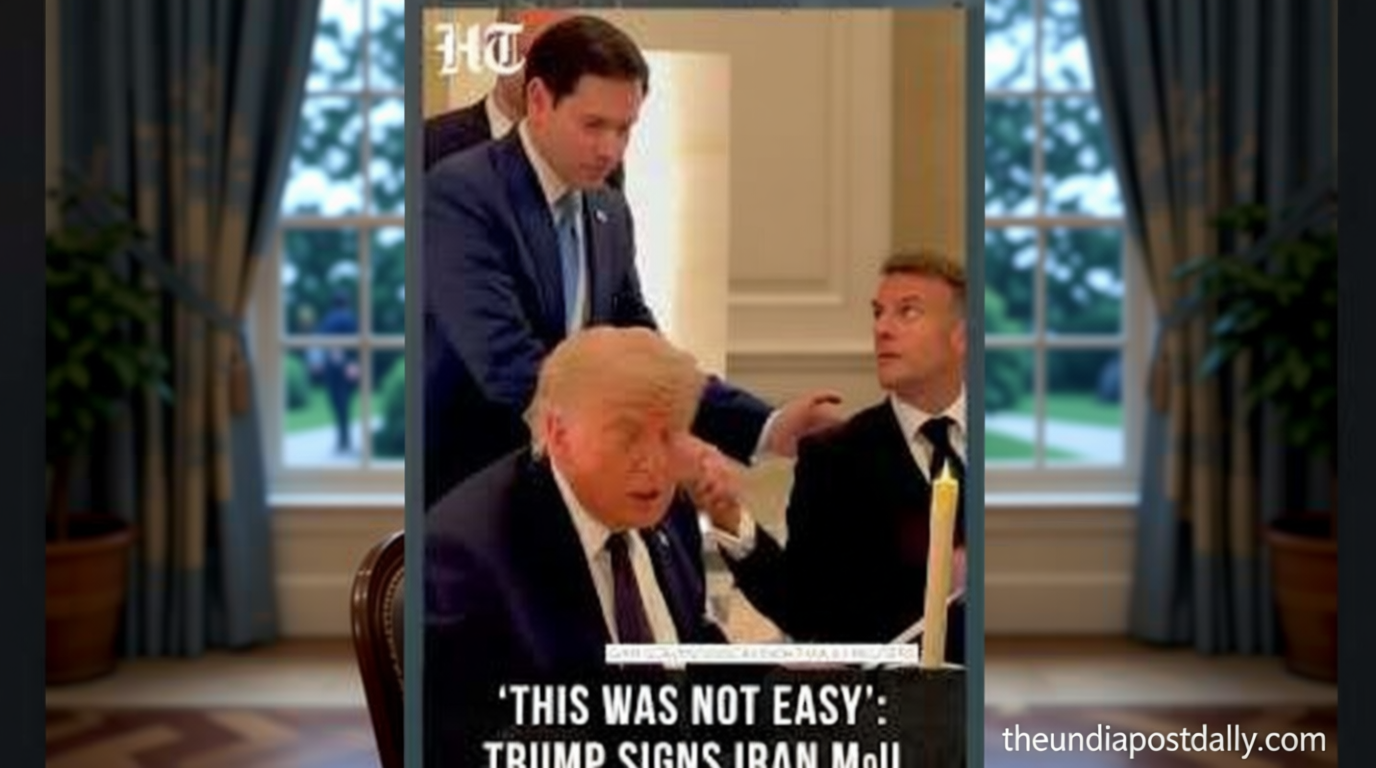US-Iran peace deal: Trump signs MoU at Versailles, confirms White House; Pakistan says agreement takes effect