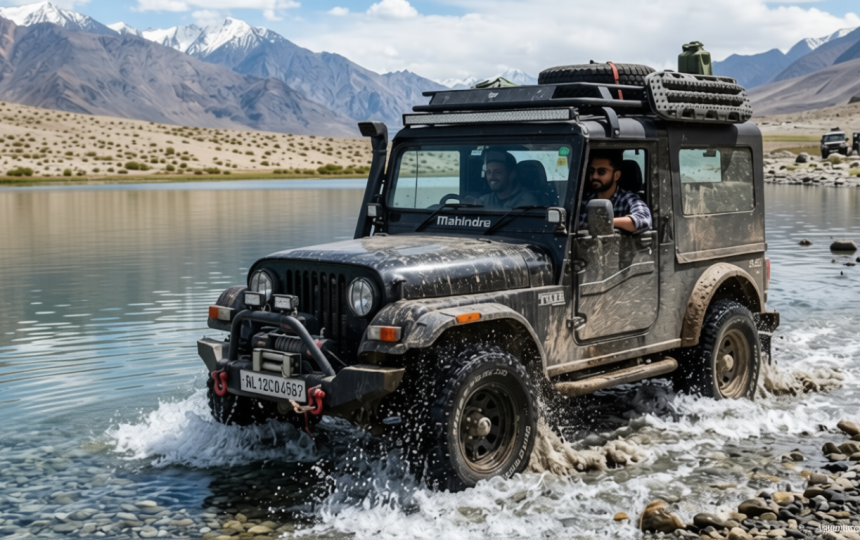 Ladakh fines tourists ₹2 lakh for illegal off-roading in Pangong Lake, protected wildlife areas