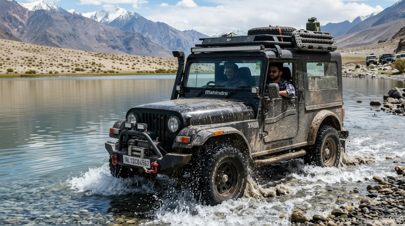Ladakh fines tourists ₹2 lakh for illegal off-roading in Pangong Lake, protected wildlife areas