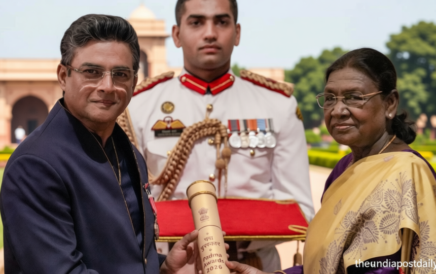 R Madhavan took a piece of Hawa Mahal to Padma Shri ceremony- All about the unique ₹40 lakh Titan watch