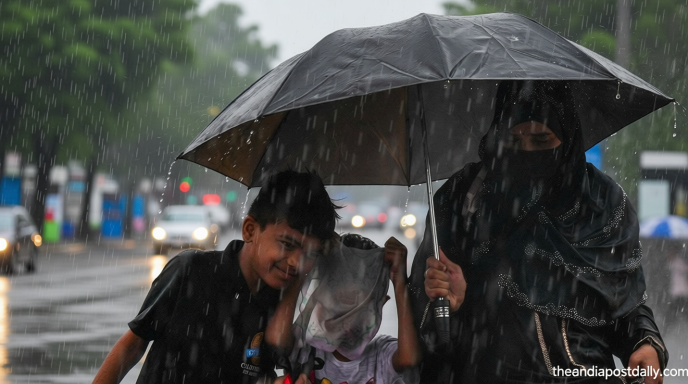 Rains lash Mumbai, IMD issues orange alert in parts of Maharashtra; hot and humid conditions likely