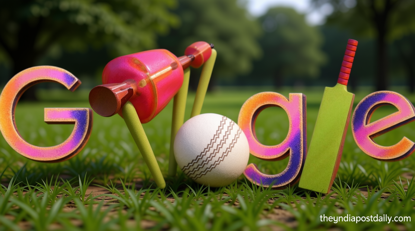 Google Doodle marks ICC Women’s Cricket World Cup 2026 kick-off with colourful cricket-themed artwork