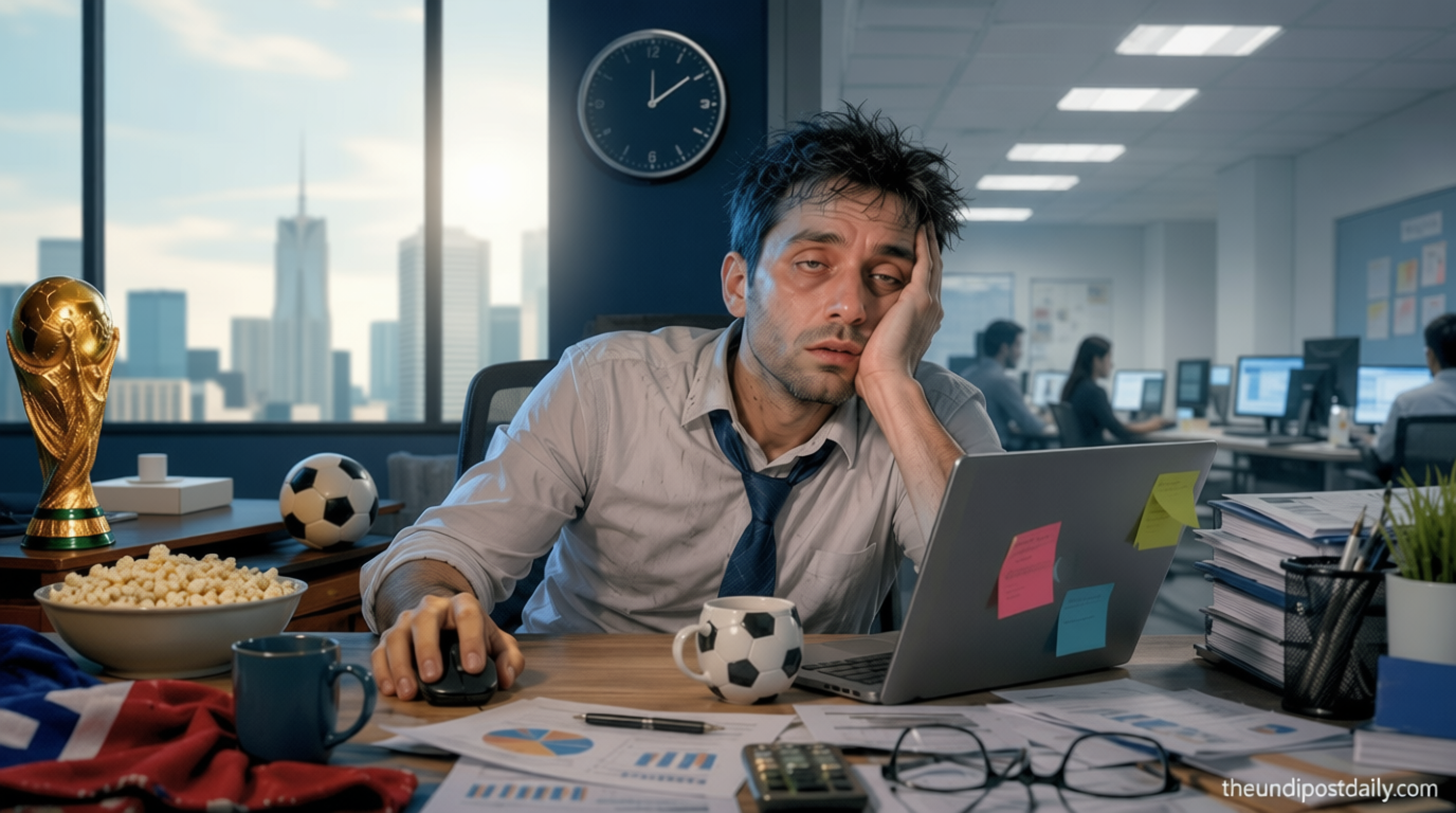 Office-zombie alert: How to be job-ready after watching late-night FIFA World Cup 2026 matches? I asked ChatGPT