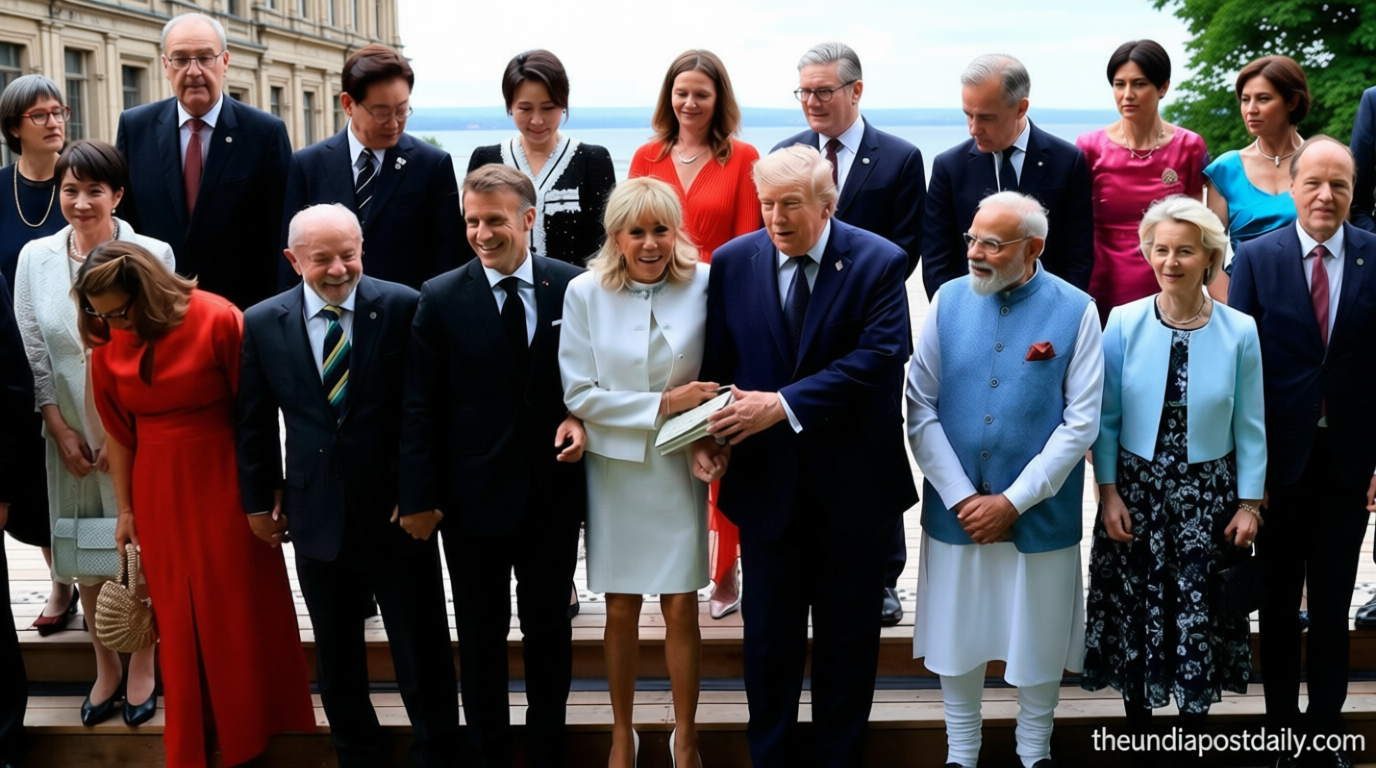 PM Modi at G7 calls for secure shipping lanes after 3 Indian sailors killed in US strike