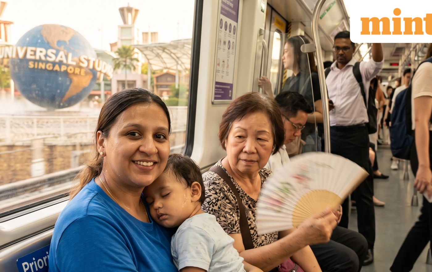 Indian mom shares story of stranger’s kindness on Singapore metro in viral post: ‘One pushed, one helped’