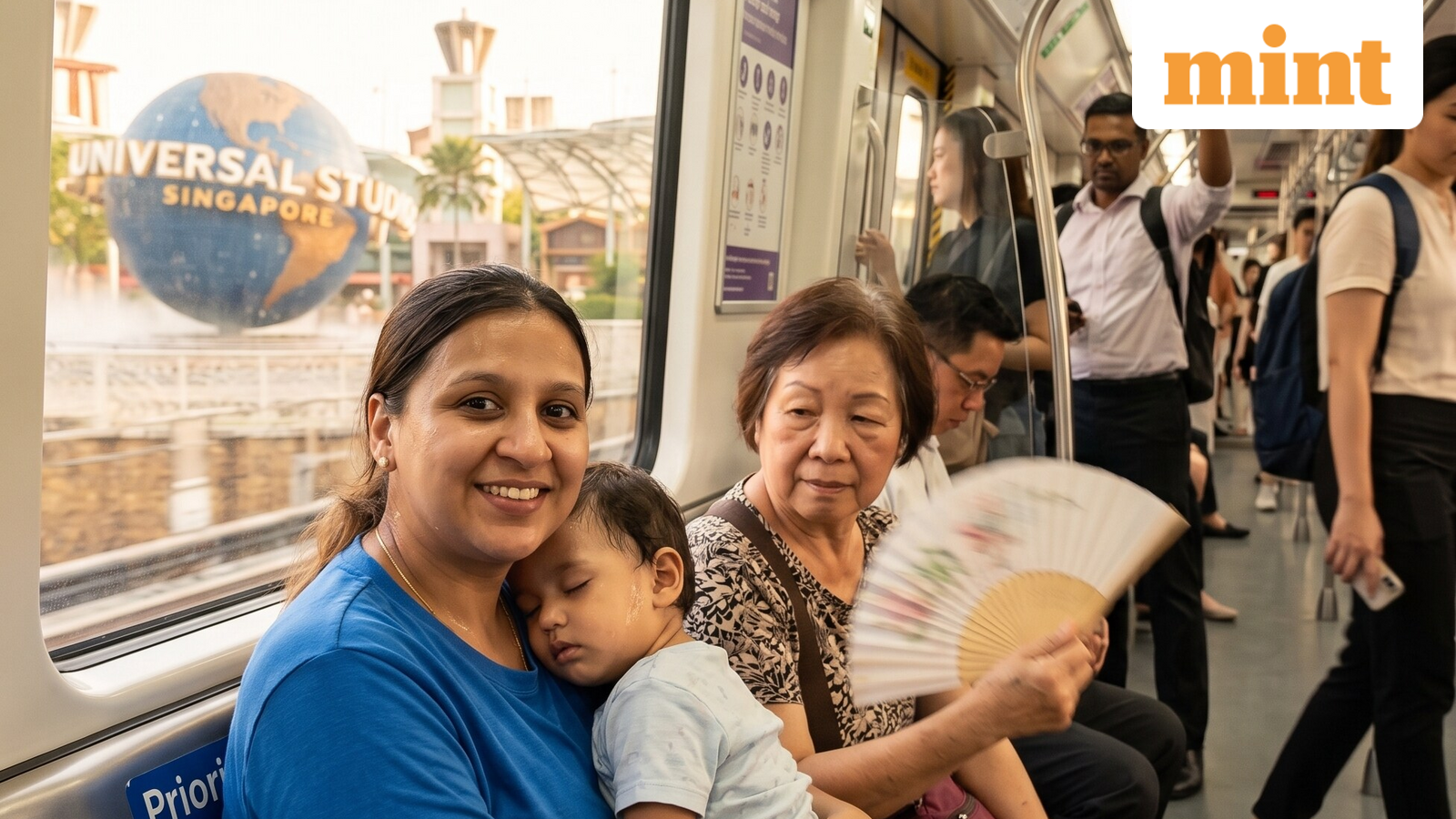 Indian mom shares story of stranger’s kindness on Singapore metro in viral post: ‘One pushed, one helped’