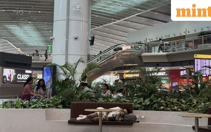 Man called ‘uncivilised’, ‘monkey’ for sleeping on Delhi Airport bench; internet fires back: ‘Have some empathy’