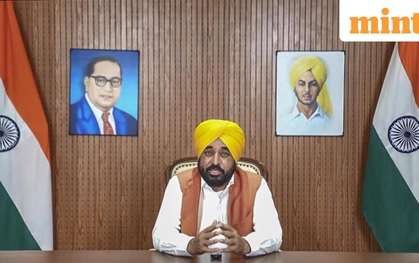 ‘Not me’: Bhagwant Mann rejects controversial video after Akal Takht declares him anti-Guru; BJP slams Punjab CM