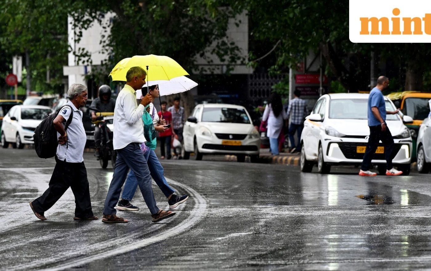 Monsoon update: Delhi braces for more showers today, Mumbai on yellow alert — check full weather forecast here