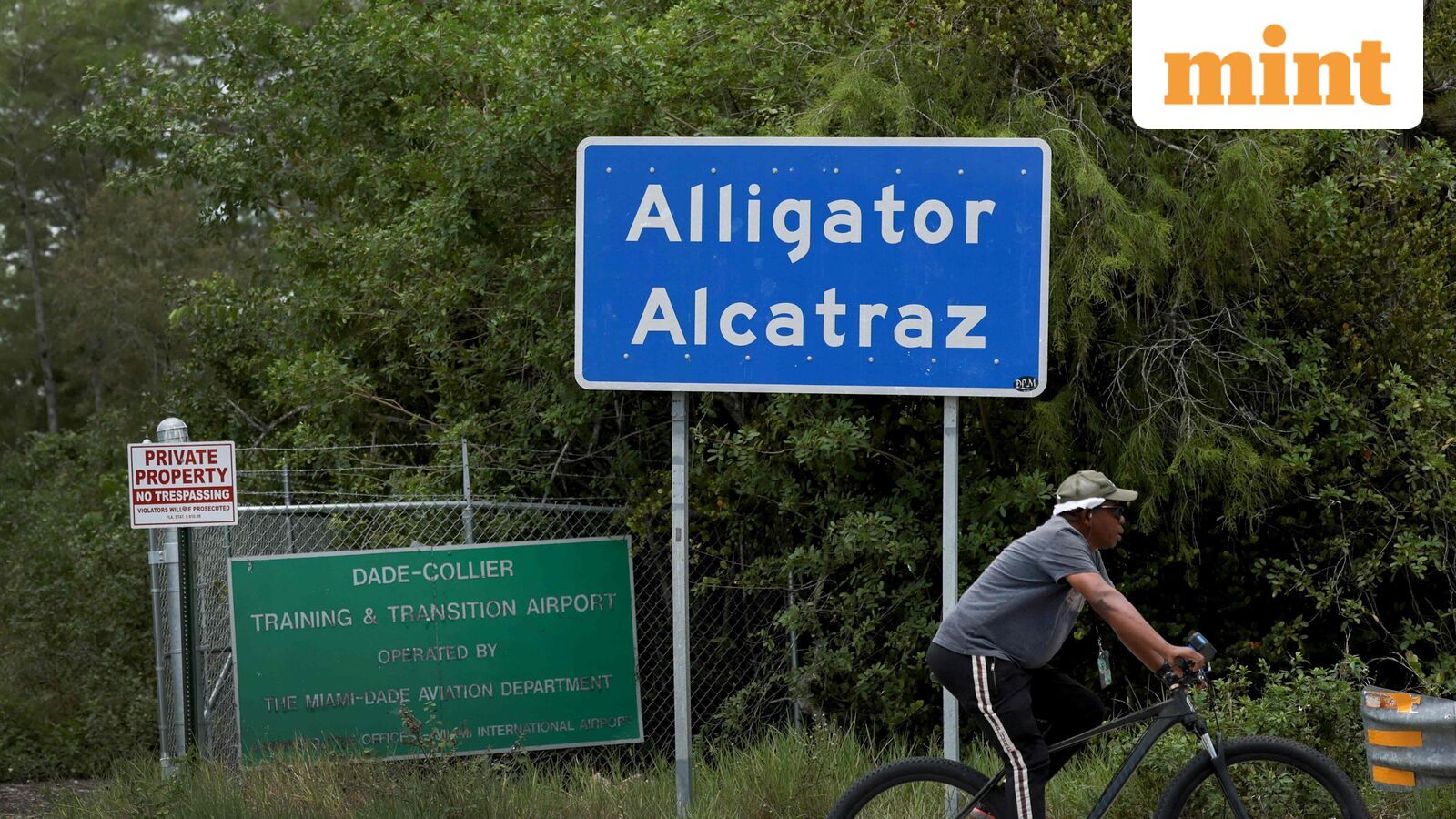 Detainees at Florida’s Alligator Alcatraz transferred elsewhere as detention centre likely to be closed, says ICE