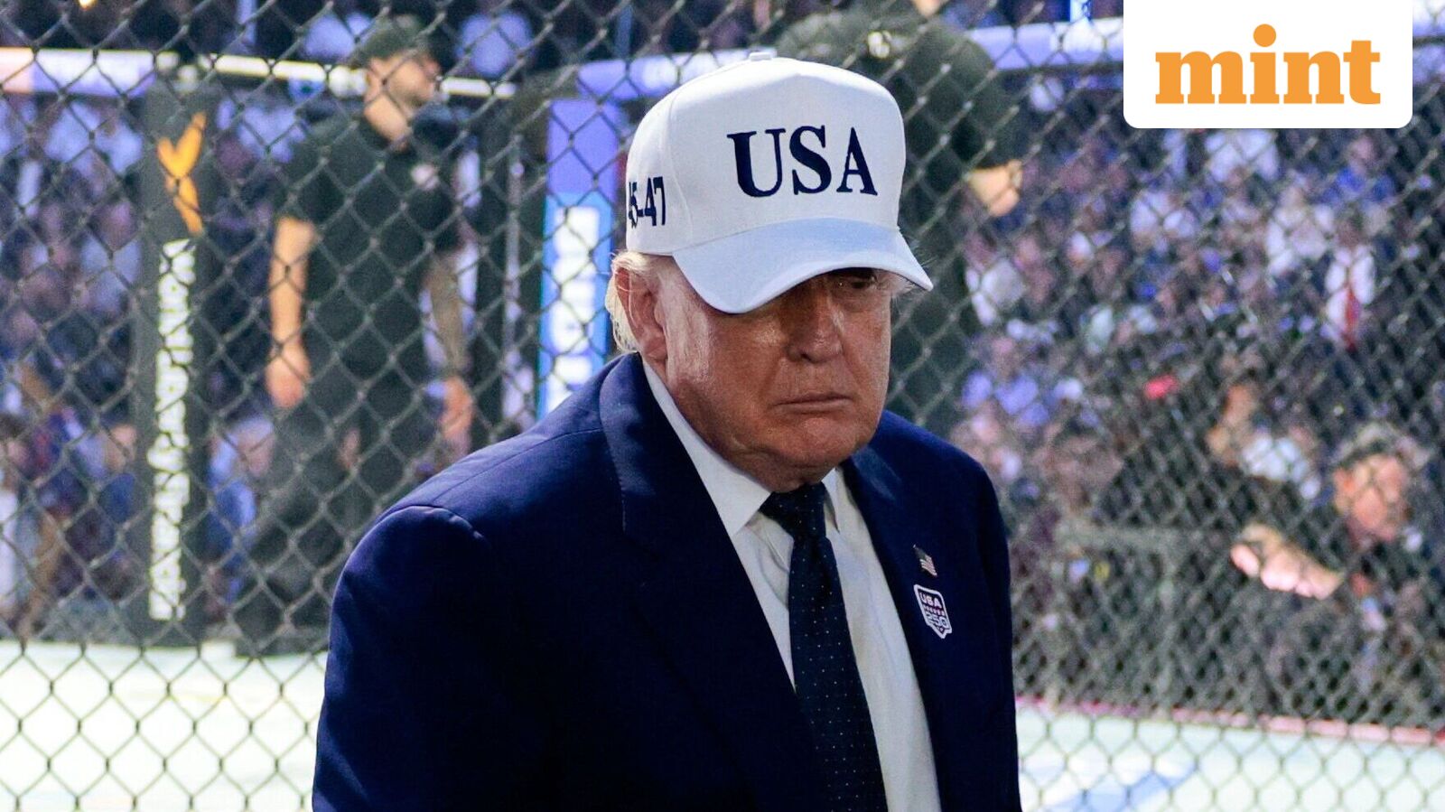 Was Trump sleeping at UFC 250 Freedom? Viral video shows US Prez snoozing at ‘his own party’