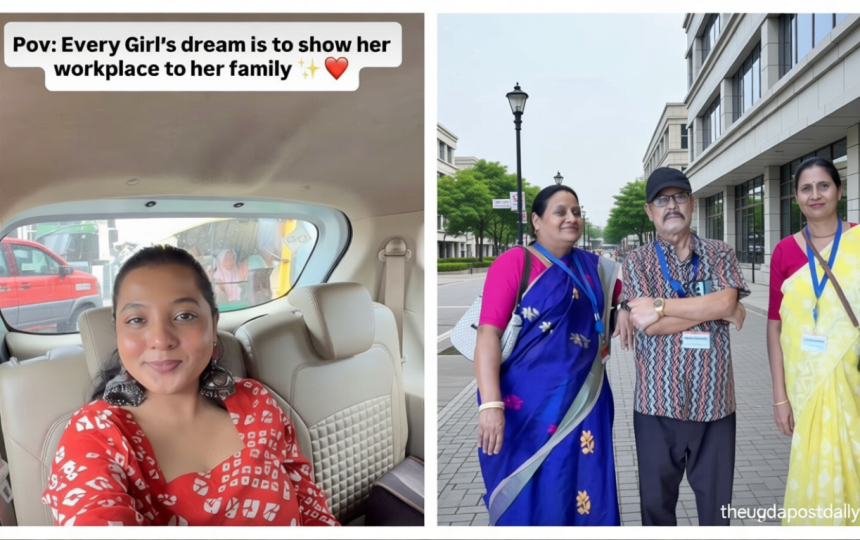 ‘Everything feels worth it’: Amazon employee takes parents to Hyderabad office, internet gets emotional