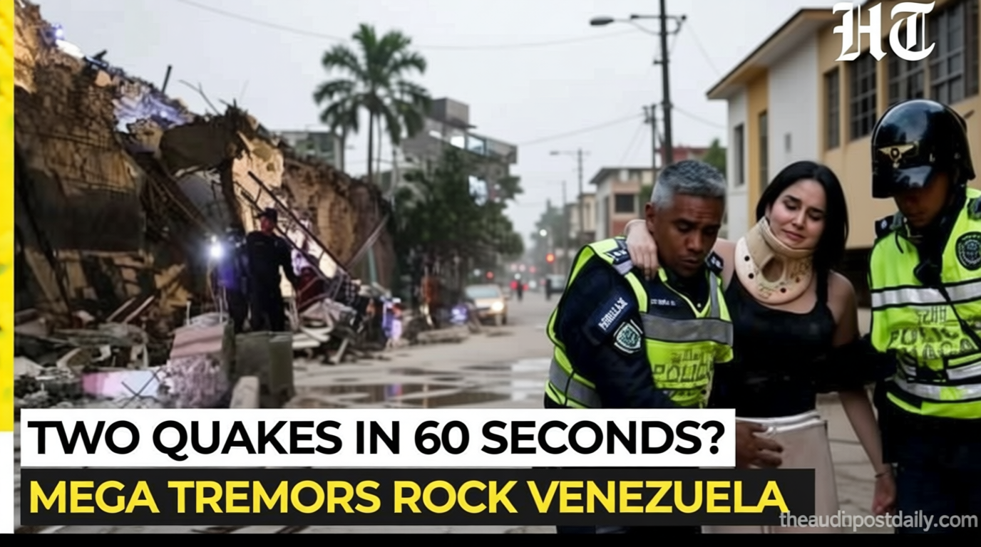 Venezuela rocked by two magnitude 7 earthquakes; tsunami alert issued
