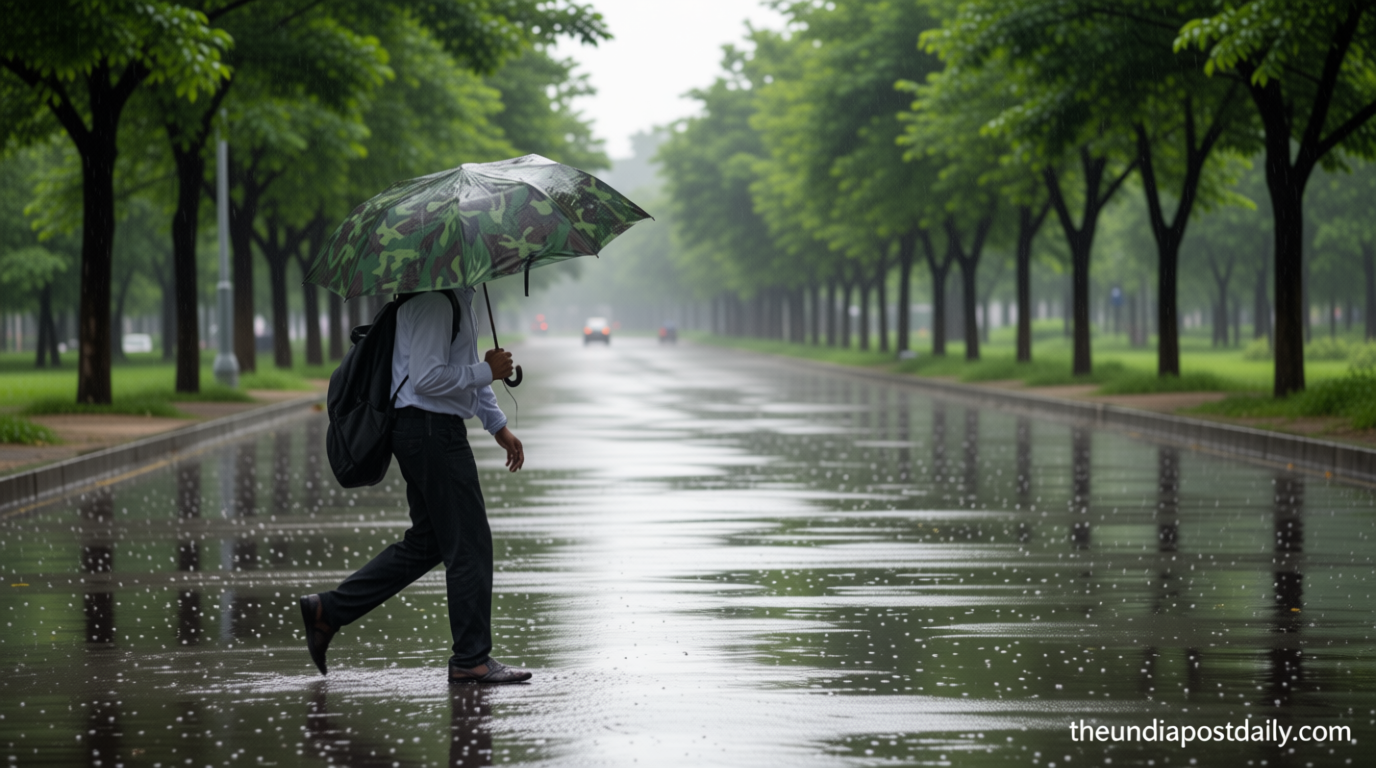 Rains lash Delhi NCR, IMD issues red, orange alerts: Full weather forecast