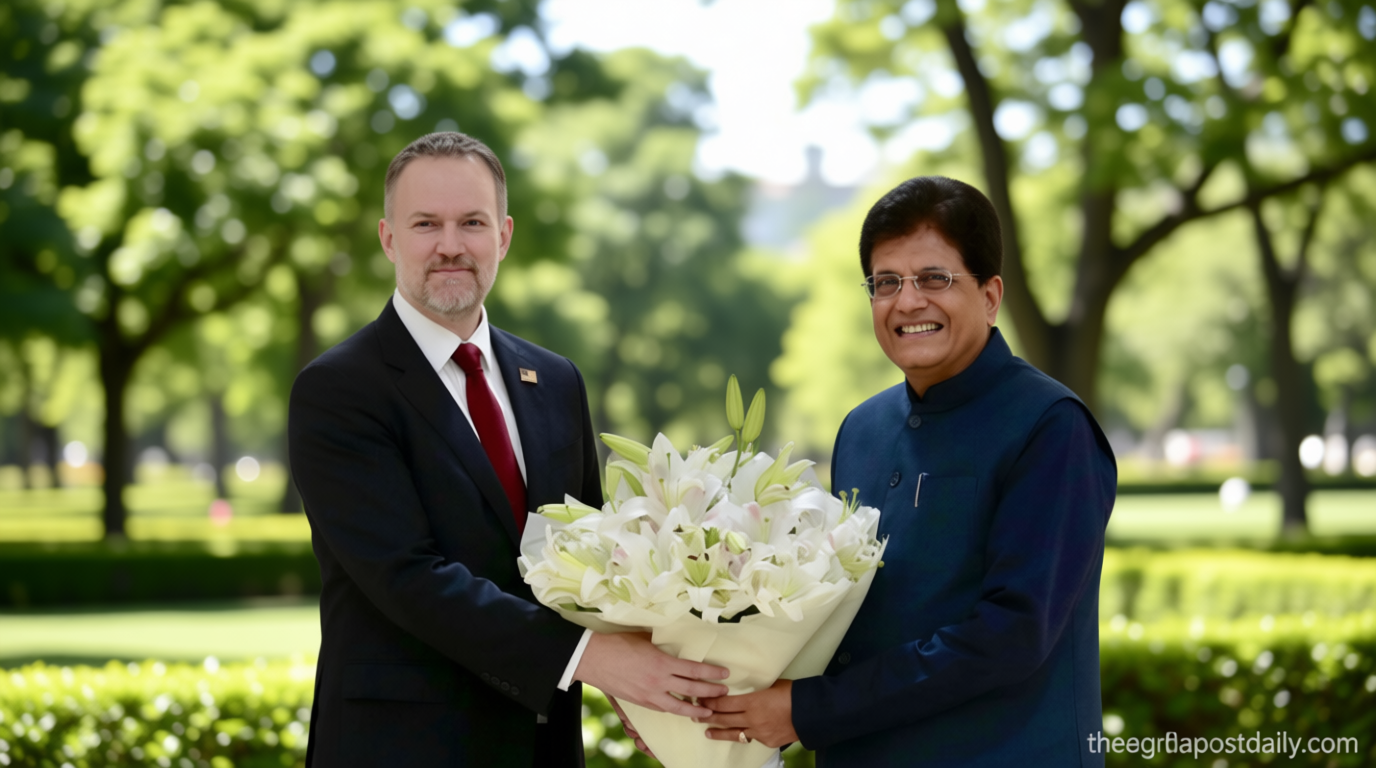 ‘Very, very close’ to historic trade deal with India, senior US official says as Goyal, Greer meet for key talks