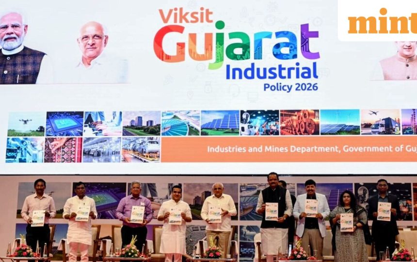 ₹10 lakh crore investment target, startup sops, ultra-mega projects: Inside Gujarat’s new Industrial Policy 2026