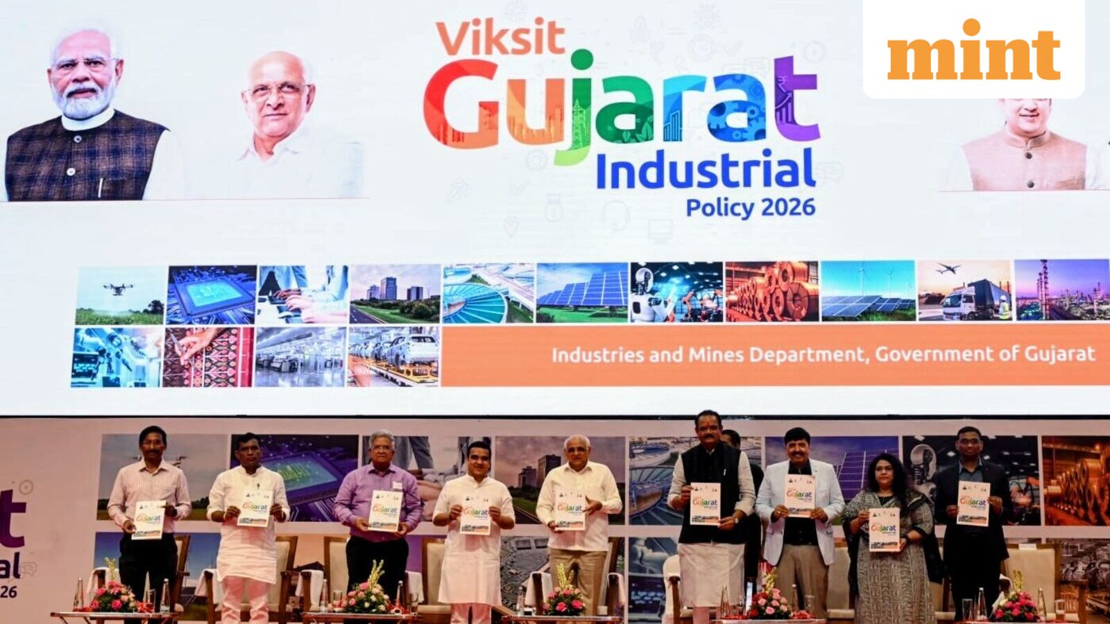 ₹10 lakh crore investment target, startup sops, ultra-mega projects: Inside Gujarat’s new Industrial Policy 2026