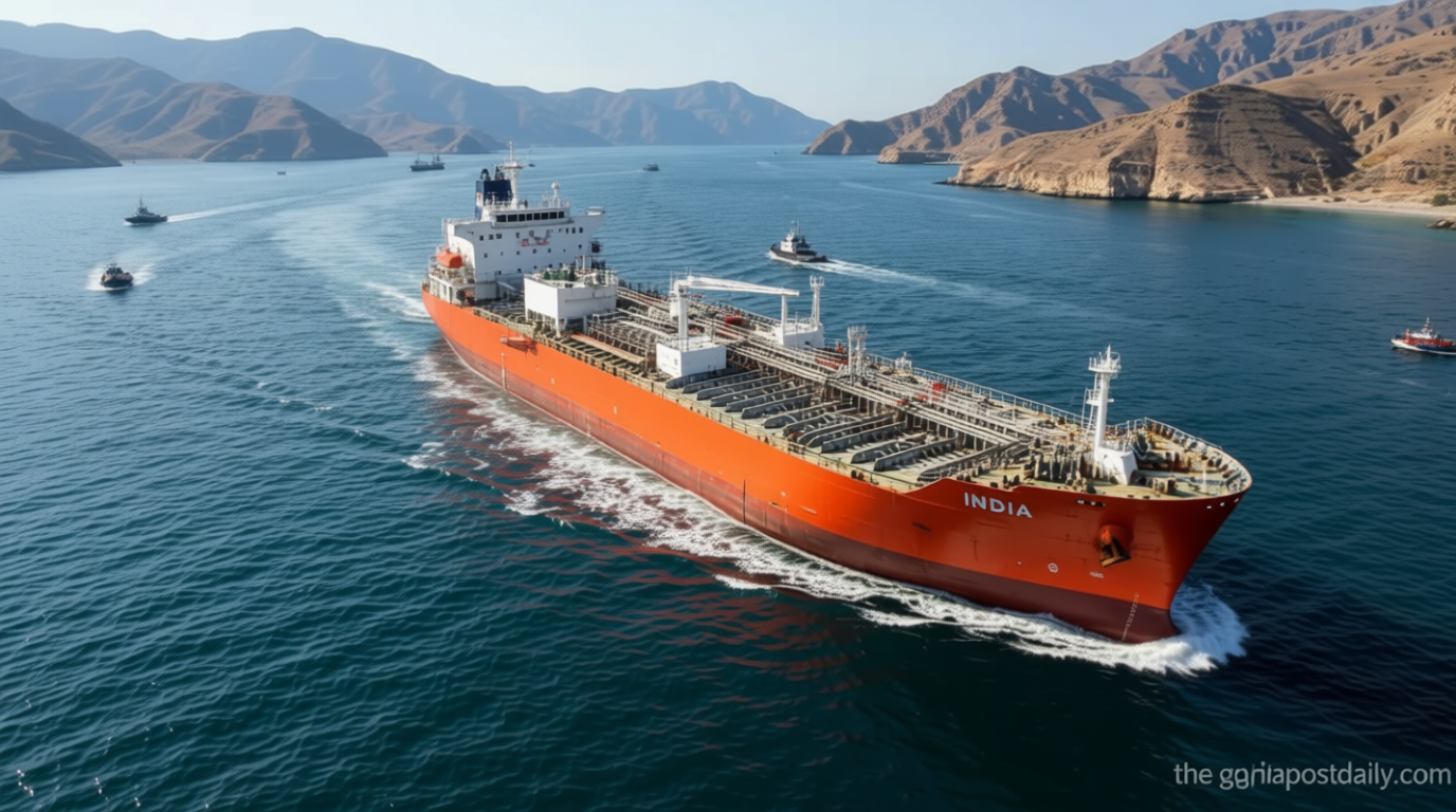 Three Indian-flagged oil tankers clear Strait of Hormuz before closure by Iran