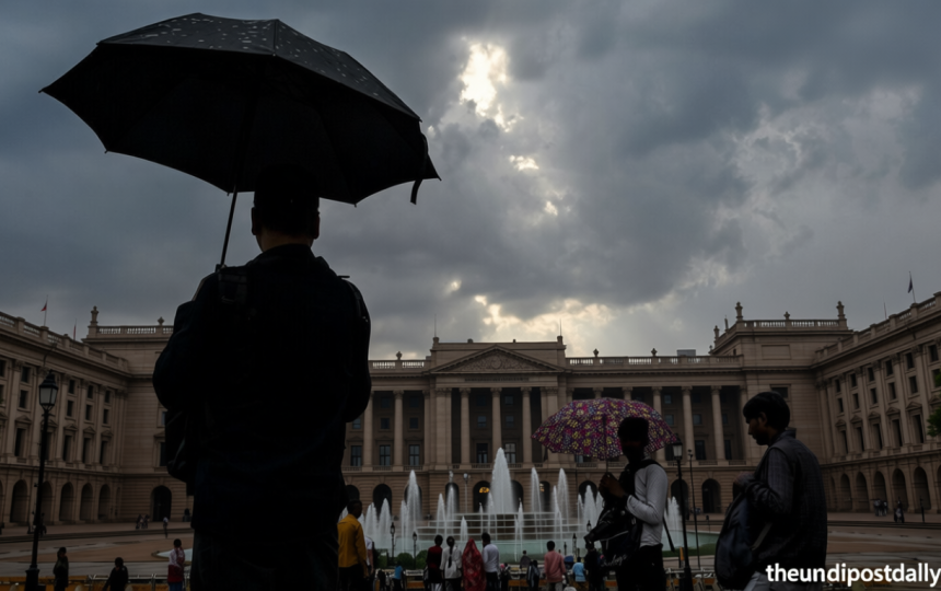 IMD issues red alert for Delhi today: Thunderstorms, 90 kmph winds and hail forecast on 12 June