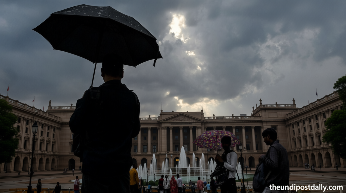 IMD issues red alert for Delhi today: Thunderstorms, 90 kmph winds and hail forecast on 12 June
