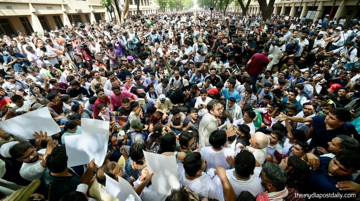 ‘A victory for every teacher’: Cockroach Janta Party after teacher suspended over attending protest gets job back