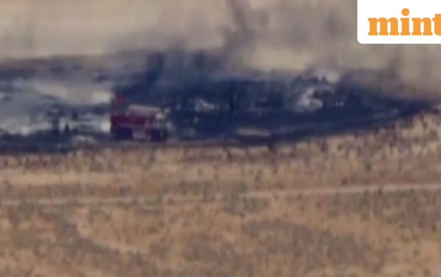 B-52 bomber crashes after takeoff at Edwards Air Force Base in California, US Air Force launches investigation