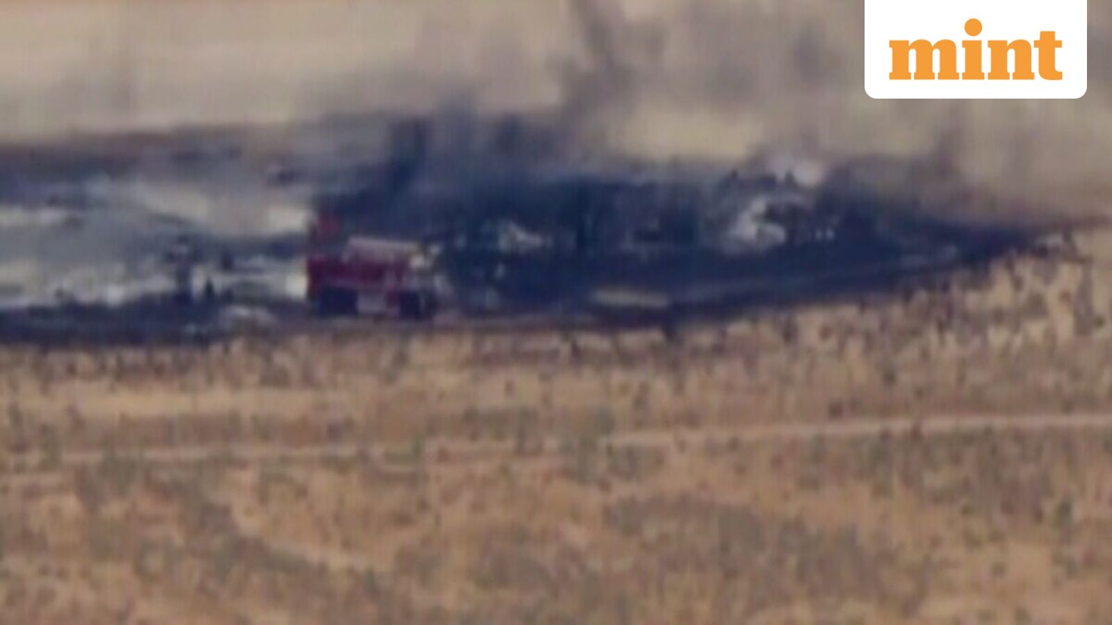 B-52 bomber crashes after takeoff at Edwards Air Force Base in California, US Air Force launches investigation